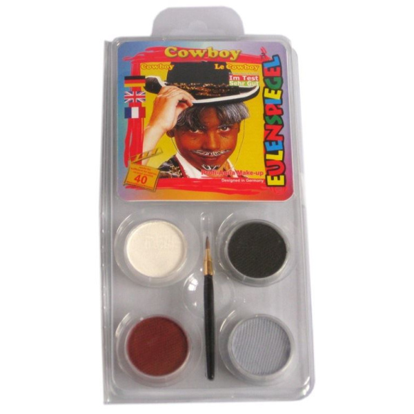 FACE PACK 4 COLOURS COWBOY