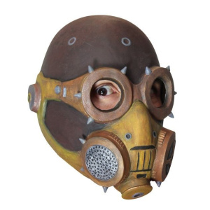 MASK HEAD STEAMPUNK GAS MASK