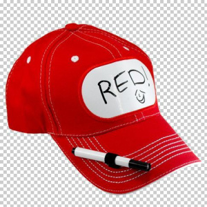 CAP BILLY BOB BILLBOARD RED WITH PEN