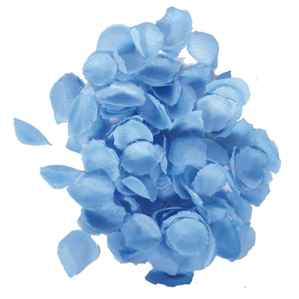 CONFETTI ROSE PETAL DELUXE BLUE PALE 144