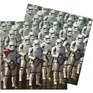 NAPKINS STAR WARS FORCE 33 X 33CM 20'S