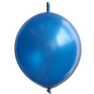 BALLOON HELIUM LINK ROUND 32M BLUE LIGHT