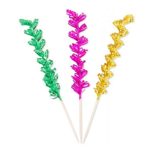 PICKS TO PARTY FOIL TWIST 15CM 8'S