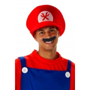 HAT & MOUSTACHE SUPER PLUMBER