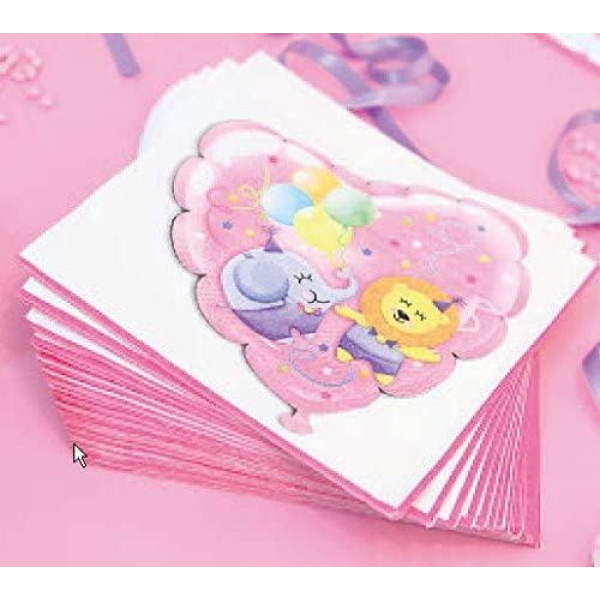 BABY GIRL PARTY NAPKINS PAPER 20'S