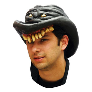 HAT BLACK COWBOY SCARY