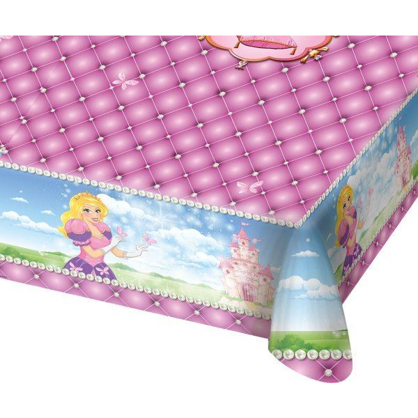 TABLE COVER PRINCESS BIRTHDAY 130 X 180C