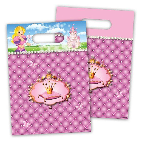 LOOT BAGS PRINCESS BIRTHDAY 6'S