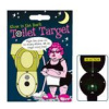 BRITISH MAID TOILET TARGET, GLOWS IN THE