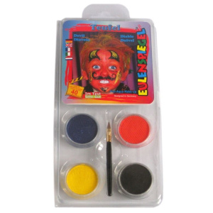 FACE PACK 4 COLOURS DEVIL