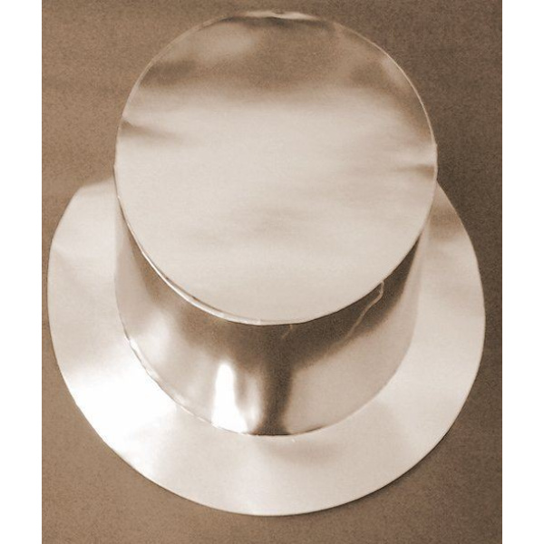 FOIL TOP HATS SILVER 25S