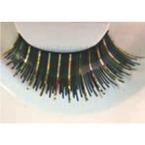 EYE LASHES HOLOGRAPHIC BLACK & GOLD