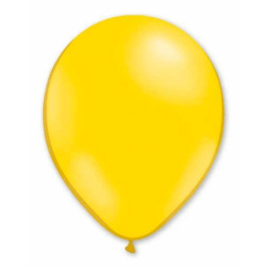 BALLOON PASTEL 13CM YELLOW X1000