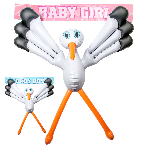 INFLATABLE STORK 2 BANNERS NEW ARRIVAL