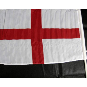 ENGLAND CAR FLAG ON STICK 46CM