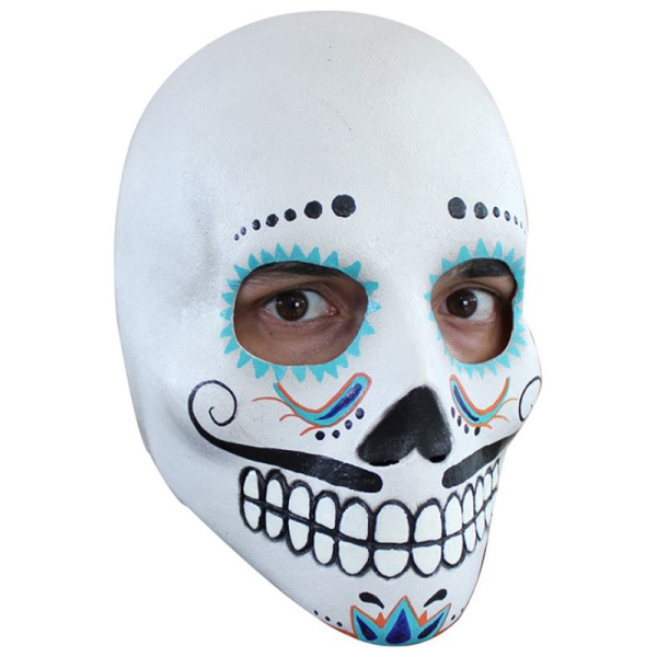 CATRIN DAY OF THE DEAD MASK FULL HEAD