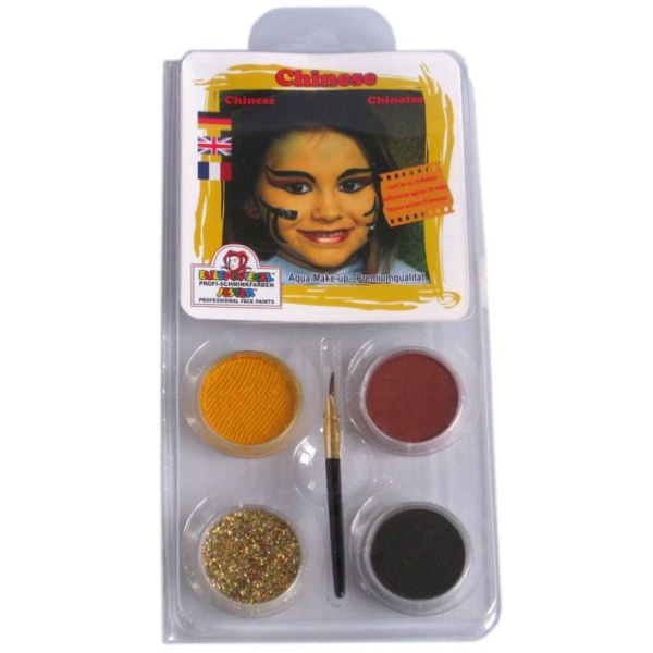 FACE PACK 4 COLOURS CHINESE