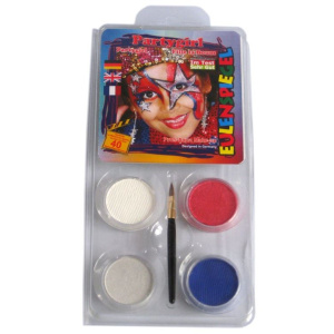 FACE PACK 4 COLOURS PARTY GIRL