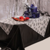 TABLE COVER WITH SPIDER WEBS HALLOWEEN