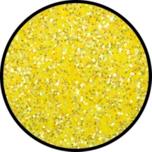 GLITTER CANDY YELLOW 6 GRAM POT