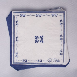 NAPKINS ROYAL BLUE 3PLY 33 X 33CM