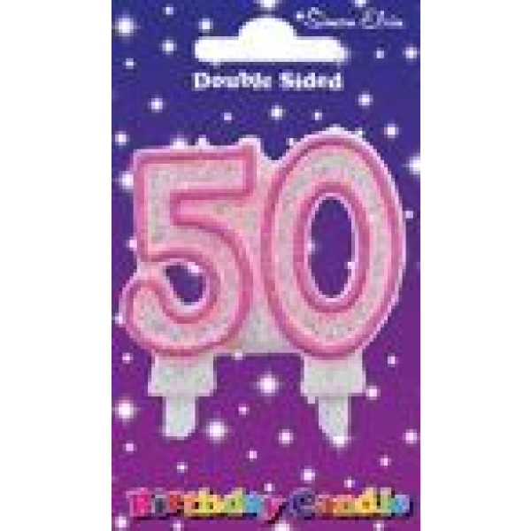 CANDLE NUMBER 50  MILESTONE  -