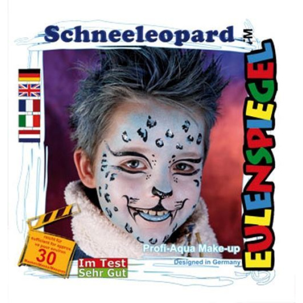 FACE PACK 4 COLOURS SNOW LEOPARD