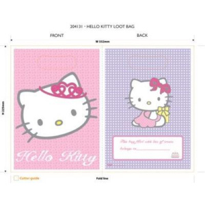 LOOT BAGS HELLO KITTY PARTY  - 8