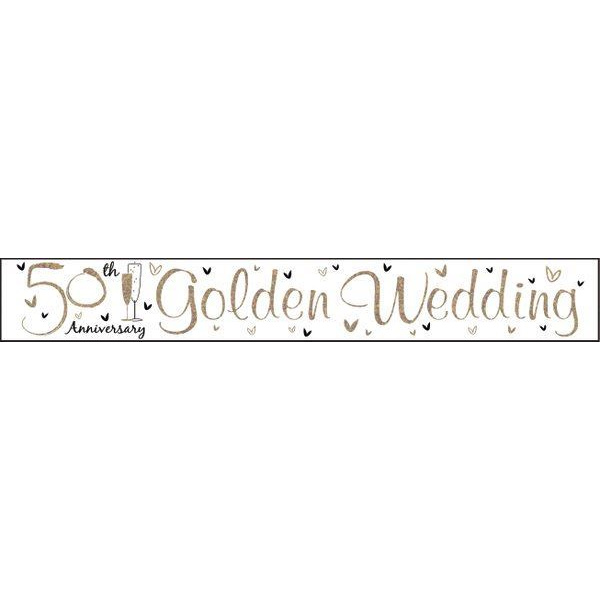 BANNER ANNIVERSARY GOLDEN (50)