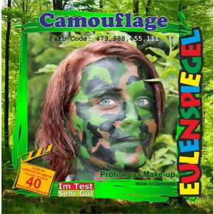 FACE PACK 4 COLOURS CAMOUFLAGE