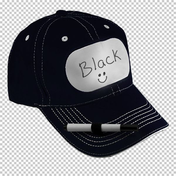 CAP BILLY BOB BILLBOARD BLACK WITH PEN