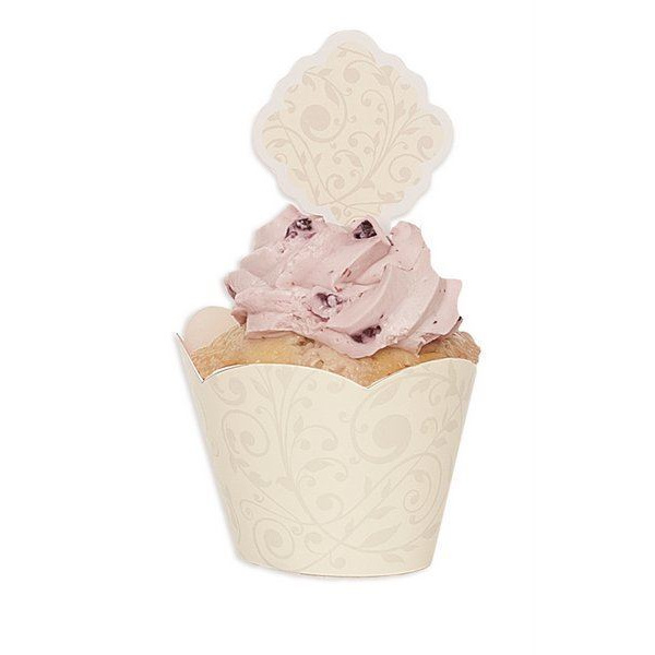 CUP CAKE WRAP/PICKS SPECIAL OCCASION 6'S