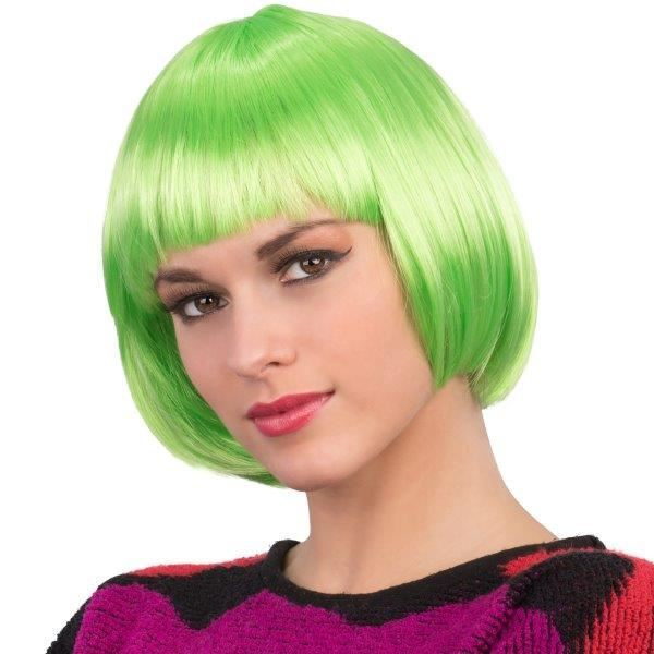 WIG BOB STYLE GREEN