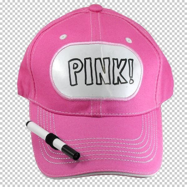 CAP BILLY BOB BILLBOARD PINK WITH PEN