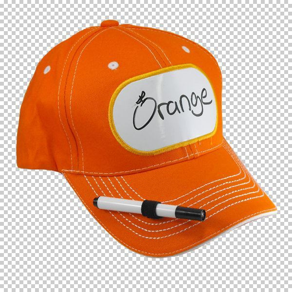 CAP BILLY BOB BILLBOARD ORANGE WITH PEN