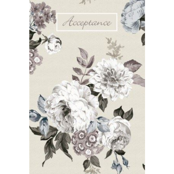 FLORAL ACCEPTANCE CARD + ENVELOPE