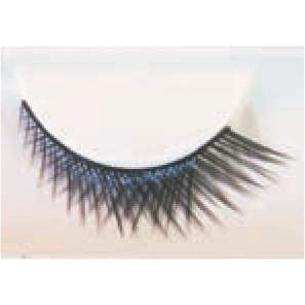 EYE LASHES CROSSED SHORT/LONG BLACK